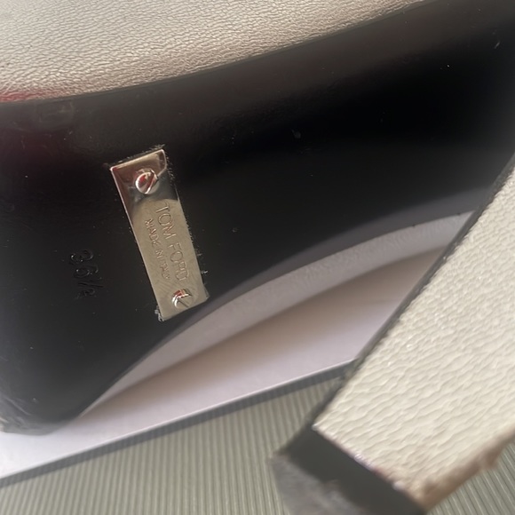 Tom Ford leather silver RARE booties - Picture 7 of 10